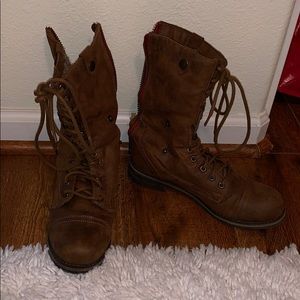 Madden girl combat boots
